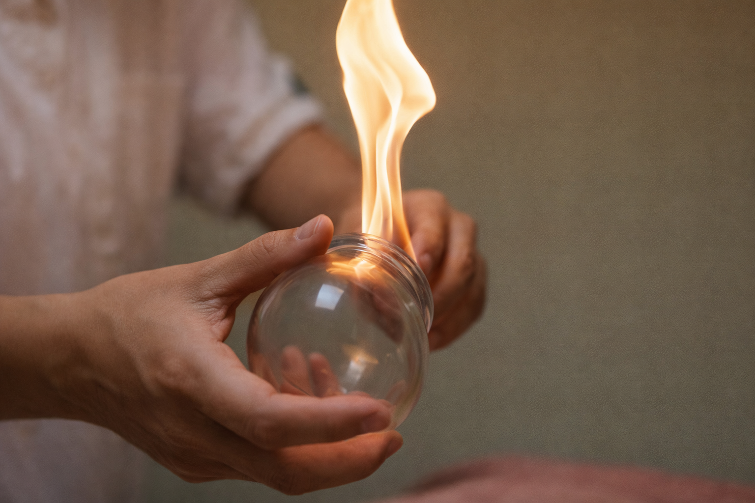 fire cupping therapy treatment