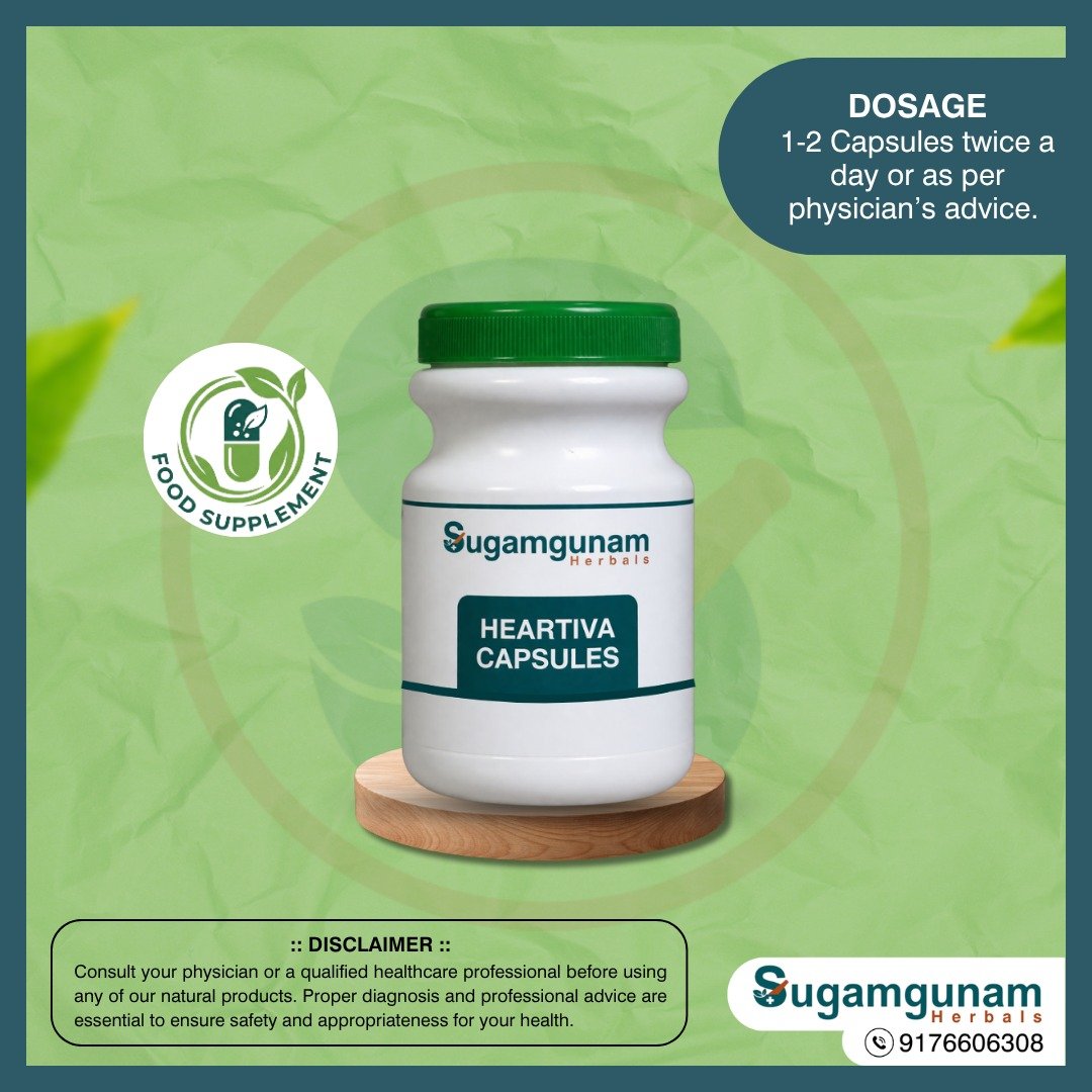 Heartiva Capsules – Natural Herbal Support for Heart Health